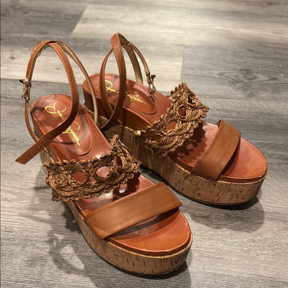 Brown Platform Sandals